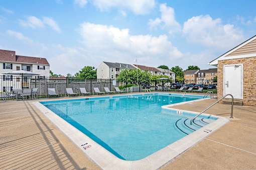 Sparkling Pool at The Apartments at Hunters Glen, Frederick, MD, 21702