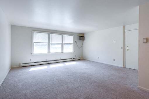 Sundridge Apartments – Living Room – Getzville Area – Appliances Included - 24 Hour Emergency Maintenance – Carpeting - Pet Friendly – Ask for a Tour - Basic FIOS Internet Included - Air Conditioner –