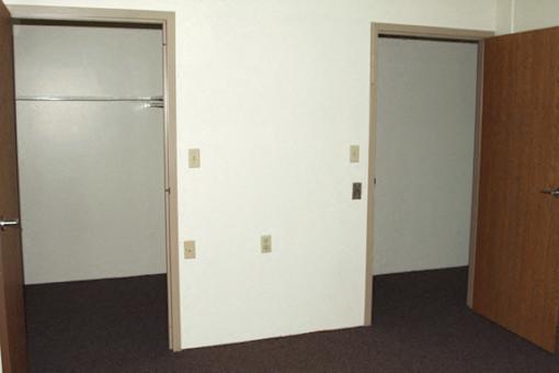Westchester Park Apartments - One-bedroom, One-Bath Units - Two-bedroom, One-Bath Units – Kenmore, New York – Residential Neighborhood – Large Closet – Master – Extra Storage – Carpet - Handrails - As