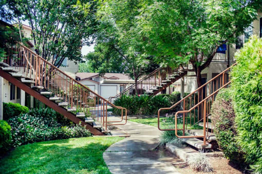 Apartment Home Building and Breezeway