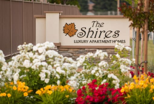 The Shires Monument Sign