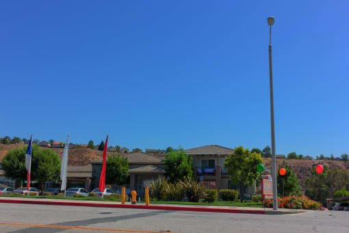Exterior from Street at CASTAIC LAKE SENIOR VILLAGE, California, 91384