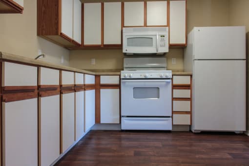 Kitchen at CASTAIC LAKE SENIOR VILLAGE, Castaic, 91384