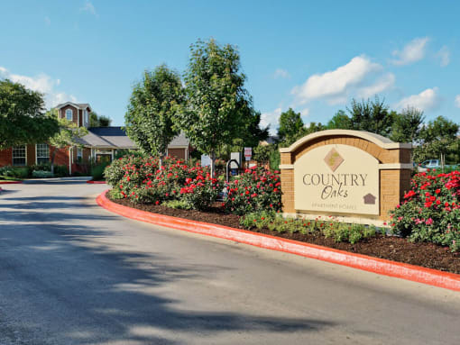 Monument sign
