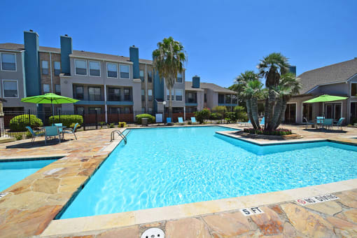 Pool at Sugar Tree Apartment Homes, Texas, 78412
