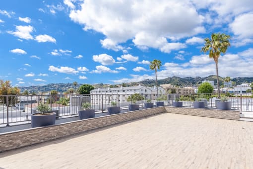 Rooftop Terrace with Views of the City