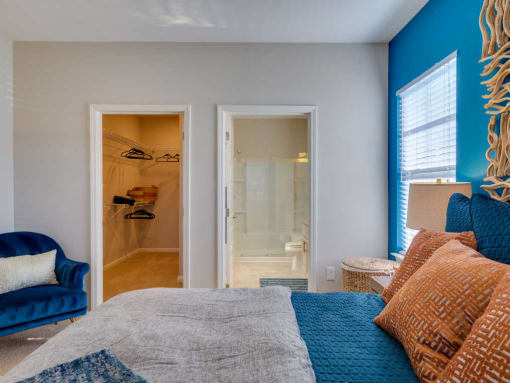 Spacious Bedrooms With En Suite Closet And Bathrooms at Evolve at Tega Cay, Fort Mill, South Carolina