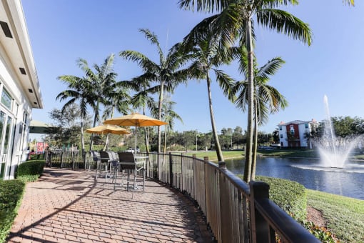 tropical features at our Davie, FL apartments