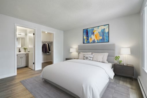 Gorgeous Bedroom at Capri Apartments, Mountlake Terrace