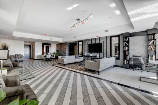 Lobby at The Lennox, Las Vegas, NV, 89183