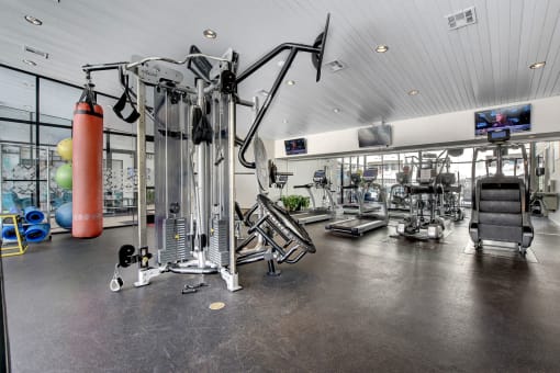 Gym at The Lennox, Nevada, 89183