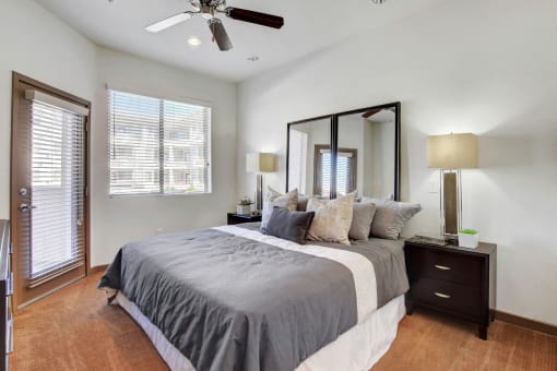 Bedroom with bed at The Lennox, Nevada, 89183