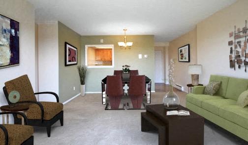 Highrise Apartment Living Room