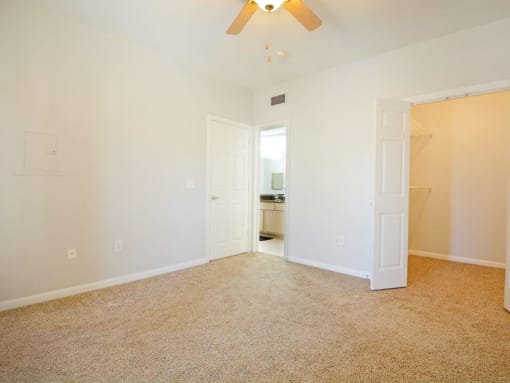 Bedroom with Attached Bathroom