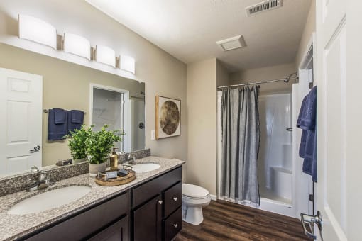 Simpsonville SC Apartment Rentals Redwood Simpsonville Neely Ferry Road Bathroom