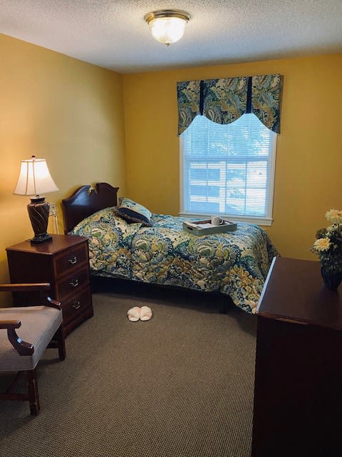 Beautiful Bedroom at Spring Arbor of Raleigh in Raleigh, NC