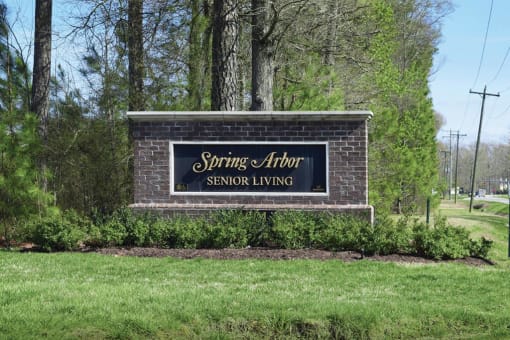 Beautiful Entrance at Spring Arbor of Salisbury, Midlothian, Virginia