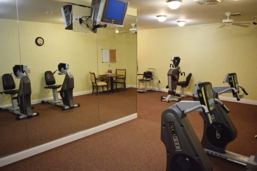 Fitness Center at Spring Arbor of Williamsburg