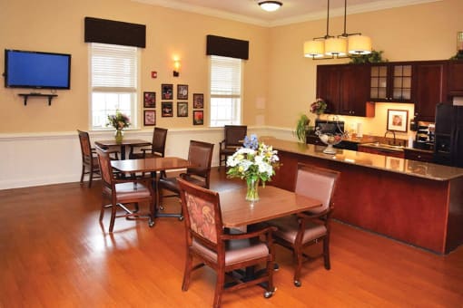 Kitchen Unit at Spring Arbor Senior Living, Spring Arbor of Winchester, Virginia