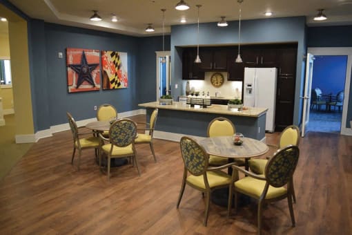 Defined Dining Space at Spring Arbor of Frederick, Maryland