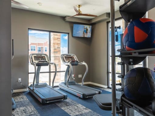 Cardio machines at Watermark on Twenty Mile, Parker, CO, 80134