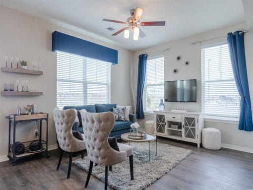Living Room at Watermark on Twenty Mile, Colorado