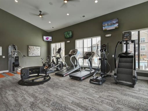 Fully Equipped Fitness Center at Watermark at Harvest Junction, Longmont