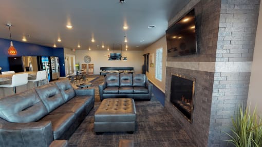Lounge at Upscale Living at the Grand off 45th, North Dakota