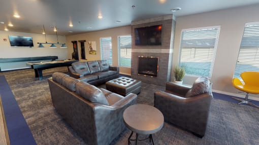 Community Room at Upscale Living at the Grand off 45th, North Dakota, 58104