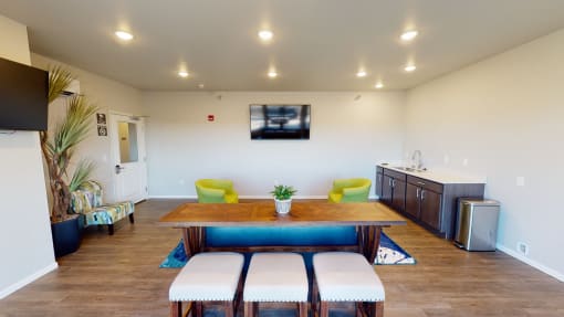 lounge, clubroom at Upscale Living at the Grand off 45th, North Dakota