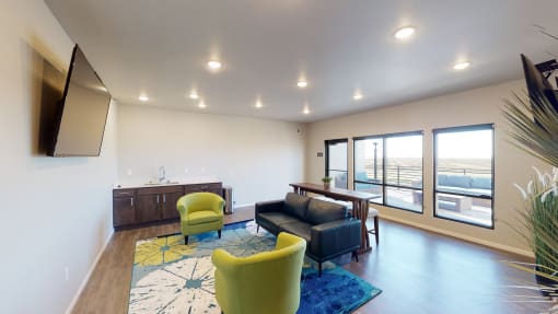 Social Lounge at Upscale Living at the Grand off 45th, North Dakota, 58104