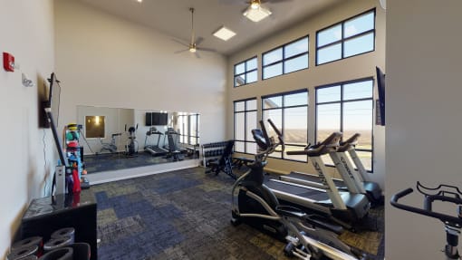 State Of Art Fitness Center at Upscale Living at the Grand off 45th, Fargo, 58104