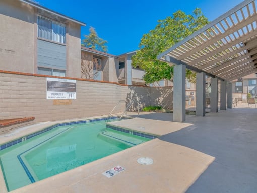 the swimming pool at our apartments is available for residents to use