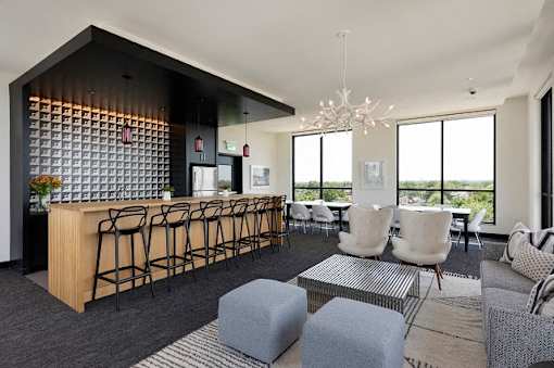 Clubhouse With Kitchen at Lyndy Apartments, Minneapolis, MN, 55408