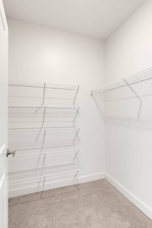 Closet View at Sonder House, Brooklyn Center, MN