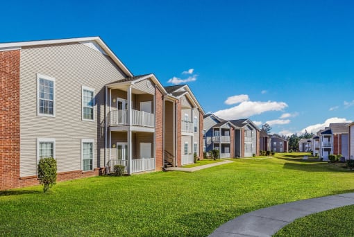 Building exterior view at Piedmont Park Apartments, Hattiesburg, 39401