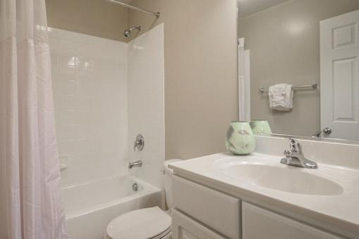 Bathroom at Townes at Village Center, Maryland