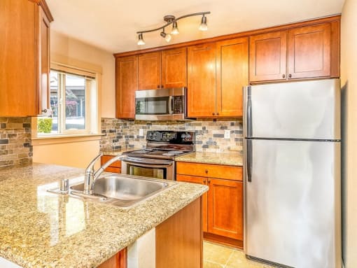 Fully Equipped Kitchen at Arterra Woods, Washington, 98011