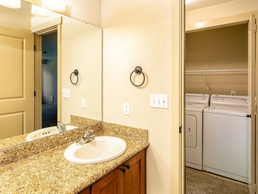 Bathroom at Arterra Woods, Bothell, WA, 98011