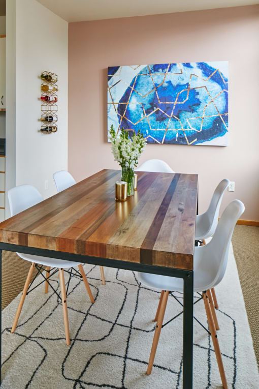 The Sitka Unit Dining Area