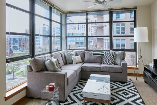 The Sitka Unit Living Area