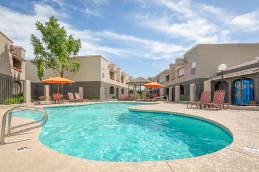 Glimmering Pool at Ranchwood Apartments, Glendale