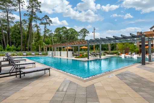 Luxury Pool at JTB Apartments, Florida, 32256