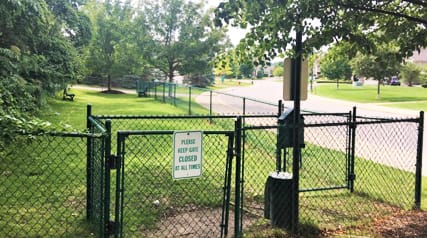 Dog park  at Aberdeen of Brighton Apartments