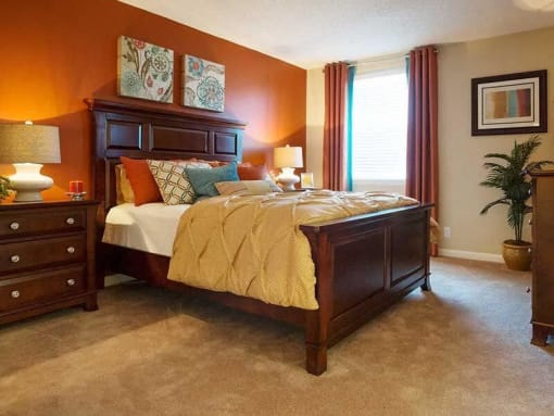 Bedroom at Ventana at The Lake, Hendersonville, TN.