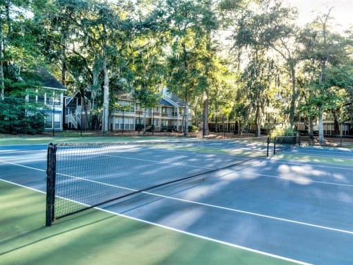 Tennis court at West Wind Landing, Savannah, GA, 31410