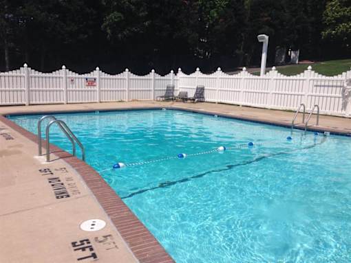 Pool at Casa de Luna in Raleigh, North Carolina.