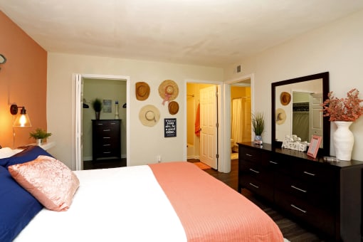 Master Bedroom with Walk-In Closet