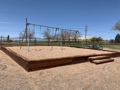 swings at Greeley CO Apartments