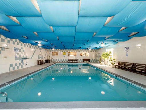 Swimming Pool at The Pines of Southmoor apartments